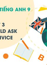 Unit 3 - You Could Ask For Adivice - Tiếng Anh 9  -  Hoc10